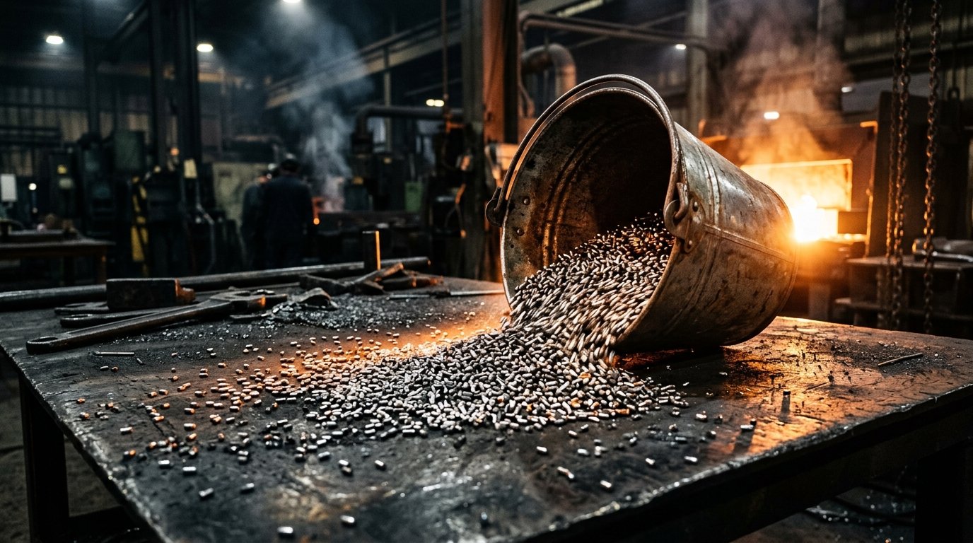 Bulk Industrial Steel Shot Media